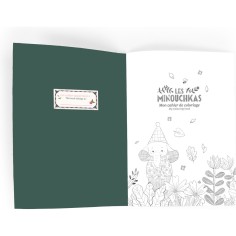 Livre de coloriage - Les Minouchkas - Croquis - Moulin Roty 2