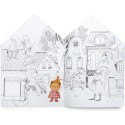 Livre de coloriage avec autocollants - Les Minouchkas - Moulin Roty