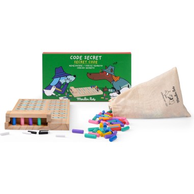 Jeu - Code Secret - Les Loufoques - Moulin Roty