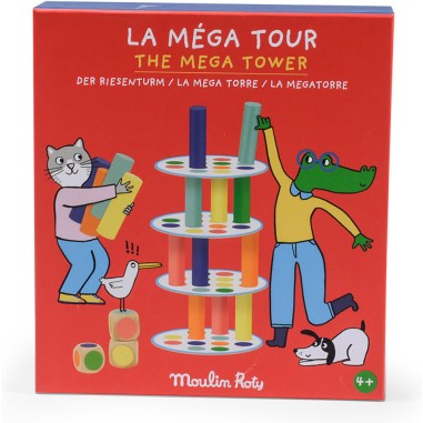 Tour Infernale - La Méga Tour - Les Loufoques - Tour à empiler - Moulin Roty