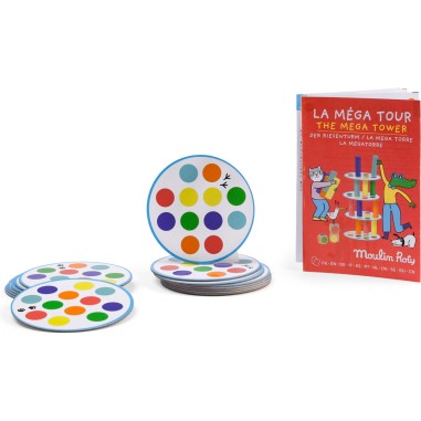 Tour Infernale - La Méga Tour - Les Loufoques - Tour à empiler - Moulin Roty