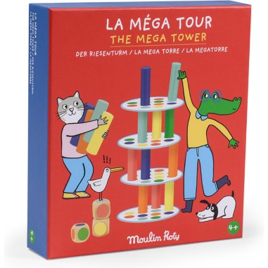 Tour Infernale - La Méga Tour - Les Loufoques - Tour à empiler - Moulin Roty