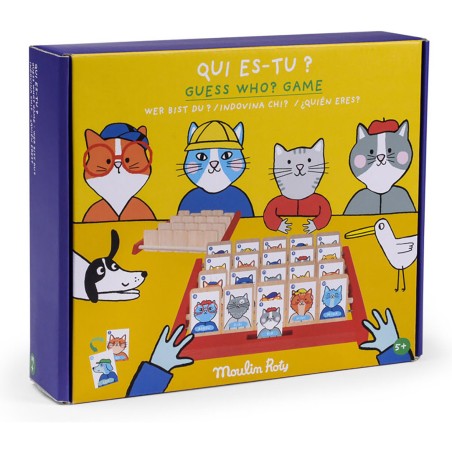 Jeu Qui est ce ? Devinez qui - Les Loufoques - Jeux de mémoire - Moulin Roty