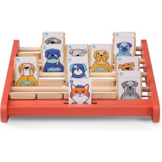 Jeu Qui est ce ? Devinez qui - Les Loufoques - Jeux de mémoire - Moulin Roty 2