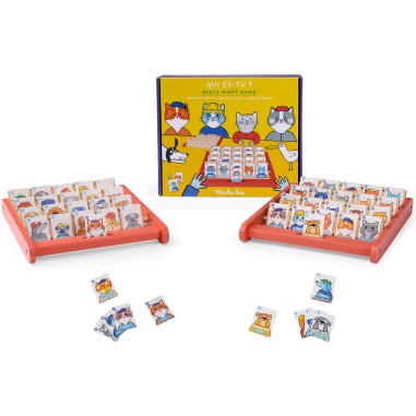 Jeu Qui est ce ? Devinez qui - Les Loufoques - Jeux de mémoire - Moulin Roty