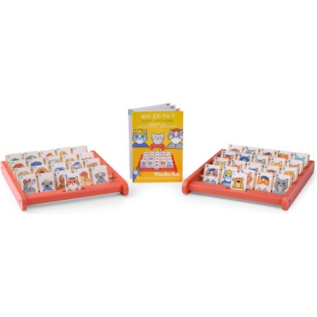 Jeu Qui est ce ? Devinez qui - Les Loufoques - Jeux de mémoire - Moulin Roty