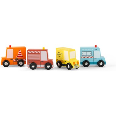 4 Camions - Avenue du Moulin - Voitures - Moulin Roty
