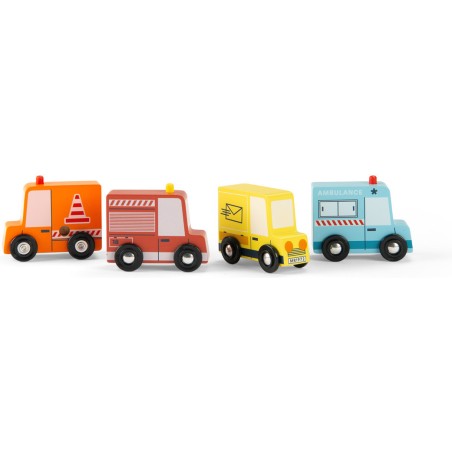 4 Camions - Avenue du Moulin - Voitures - Moulin Roty