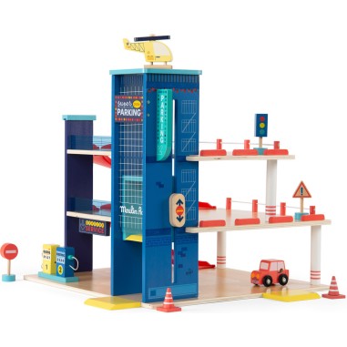 Garage en bois - Avenue du Moulin - Voitures - Moulin Roty