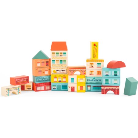 Blocs de construction - Village - Avenue du Moulin - Blocs - Moulin Roty