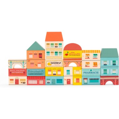 Blocs de construction - Village - Avenue du Moulin - Blocs - Moulin Roty