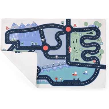 Tapis de jeu circuit voitures - Avenue du Moulin - Voitures - Moulin Roty