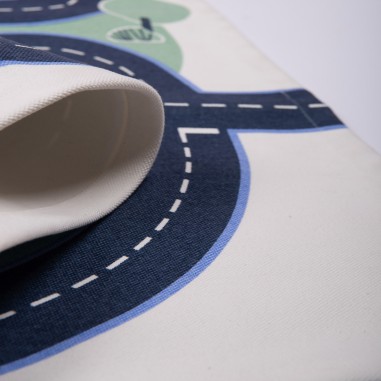 Tapis de jeu circuit voitures - Avenue du Moulin - Voitures - Moulin Roty