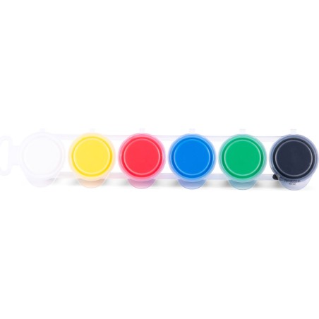 6 petits pots de peinture à doigts Les Popipop - Moulin Roty
