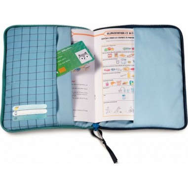 Housse carnet de santé Ignace - Lilliputiens