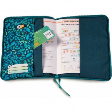 Housse carnet de santé Jungle - Lilliputiens