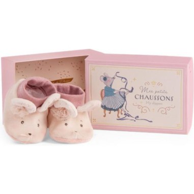 Chaussons souris La petite école de danse - Moulin Roty