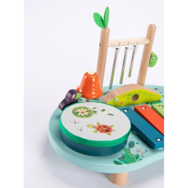 Table multi-activités musicales Dans la jungle - Moulin Roty
