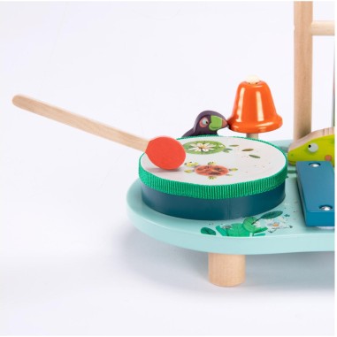 Table multi-activités musicales Dans la jungle - Moulin Roty