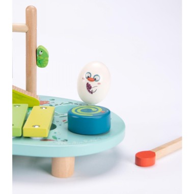 Table multi-activités musicales Dans la jungle - Moulin Roty