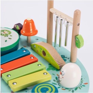 Table multi-activités musicales Dans la jungle - Moulin Roty