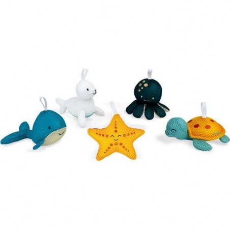 Jouets de bain Janod - Eponge de bain Mes petits Barboteurs