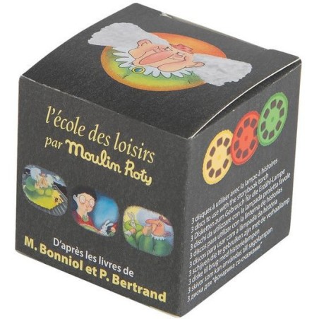 Boîte de 3 disques pour Lampe à histoire Cornebidouille Ecole des loisirs - Moulin Roty