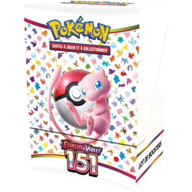 Pokémon EV3.5 : Bundle de 6 boosters Pokémon 151 - Asmodee