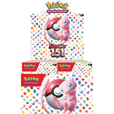Pokémon EV3.5 : Bundle de 6 boosters Pokémon 151 - Asmodee