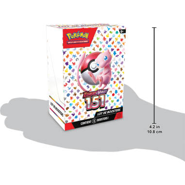 Pokémon EV3.5 : Bundle de 6 boosters Pokémon 151 - Asmodee