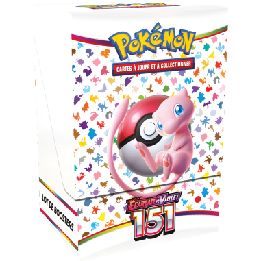 Pokémon EV3.5 : Bundle de 6 boosters Pokémon 151 - Asmodee