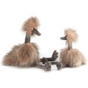 Peluche Odette Ostrich - L: 24 cm x l : 20 cm x H: 49 cm - Jellycat