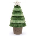 Peluche Amuseable Nordic Spruce Christmas Tree Really Big - H : 90 cm x L : 46 cm - Jellycat