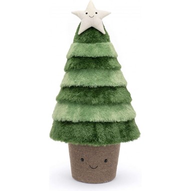 Peluche Amuseable Nordic Spruce Christmas Tree Really Big - H : 90 cm x L : 46 cm - Jellycat