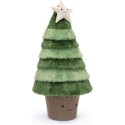 Peluche Amuseable Nordic Spruce Christmas Tree Really Big - H : 90 cm x L : 46 cm - Jellycat