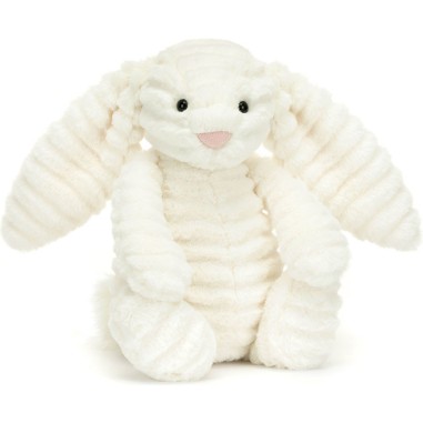 Peluche Lapin Crème Bashful Luxe Bunny Nimbus 31cm - Jellycat