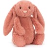 Peluche Lapin Corail - Bashful Sorrel Bunny - Jellycat