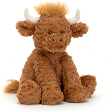 Jellycat Peluche Vache Fuddlewuddle Highland Cow