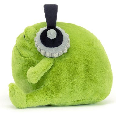 Jellycat Peluche Grenouille Ricky Rain Frog Headphones