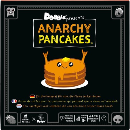 Dobble : Anarchy Pancakes - Jeux de société - Asmodee