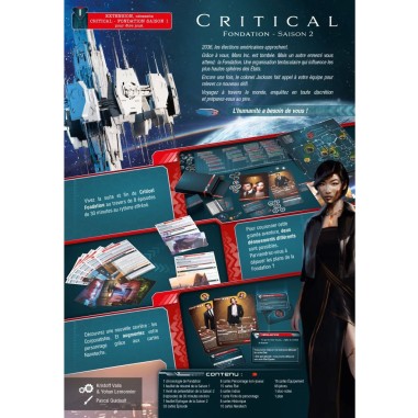 Critical - Fondation - Saison 2 - Jeux de société - Gigamic