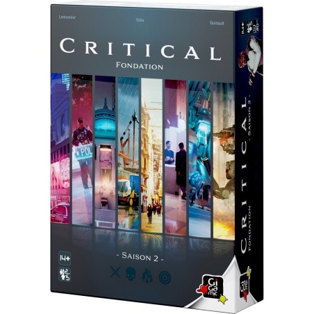 Critical - Fondation - Saison 2 - Jeux de société - Gigamic