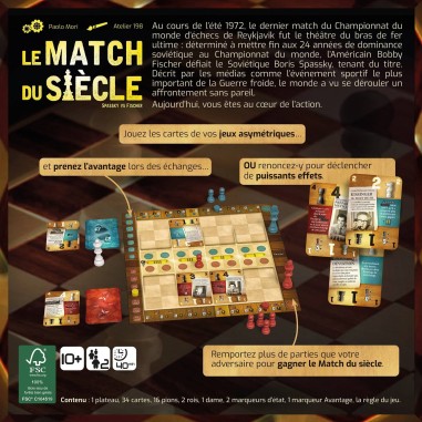 Le Match du Siècle - Jeux de société - Gigamic