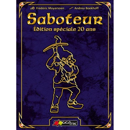 Saboteur - 20 ans - Jeux de société - Gigamic