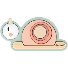 Empilable sensoriel escargot - Janod 2