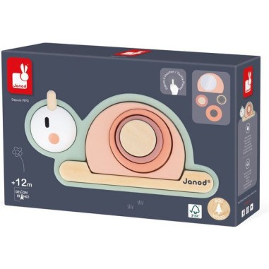 Empilable sensoriel escargot - Janod