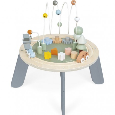 Table d'activités bébé en bois - Janod Sweet Cocoon