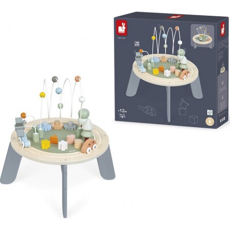 Table d'activités bébé en bois - Janod Sweet Cocoon