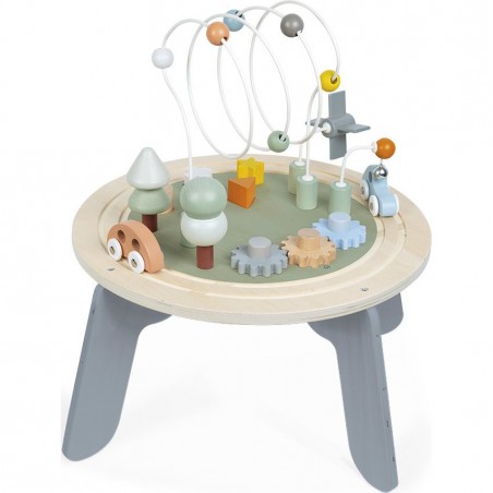 Table d'activités bébé en bois - Janod Sweet Cocoon
