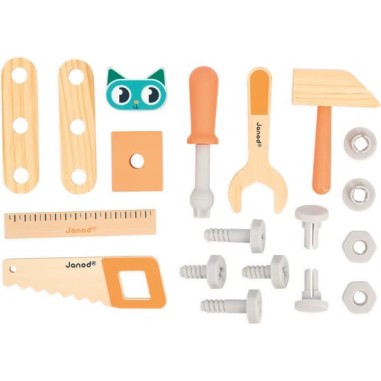 Camion bricolage à tirer - Janod